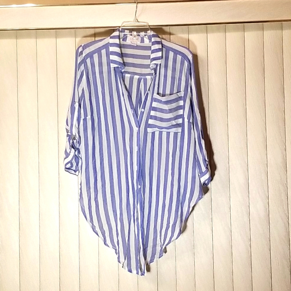 VIXBE Semi-Sheer Blouse (NWOT)